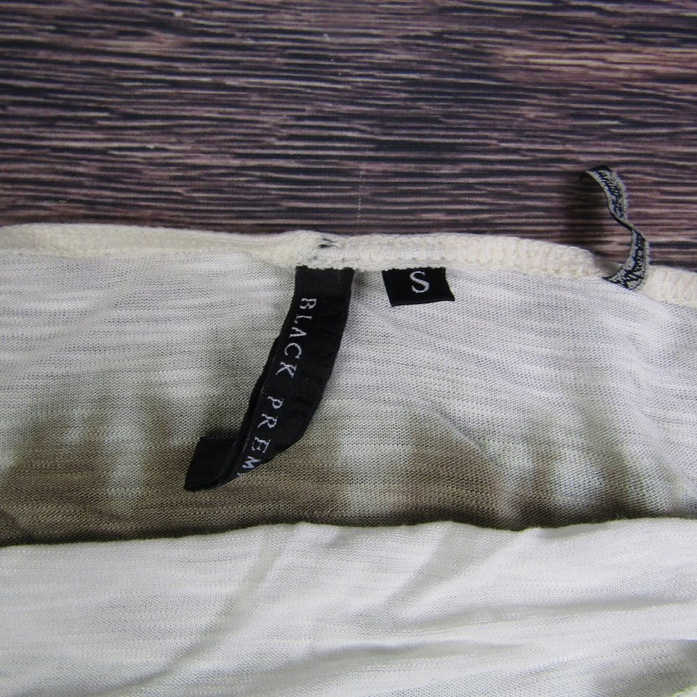 Affliction Black Label NEW NWT Womens Small Roll Neck Tee T Shirt Y2K Grunge - Picture 2 of 5